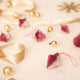Pink Honeycomb Paper Mini Ornaments - Set of 6