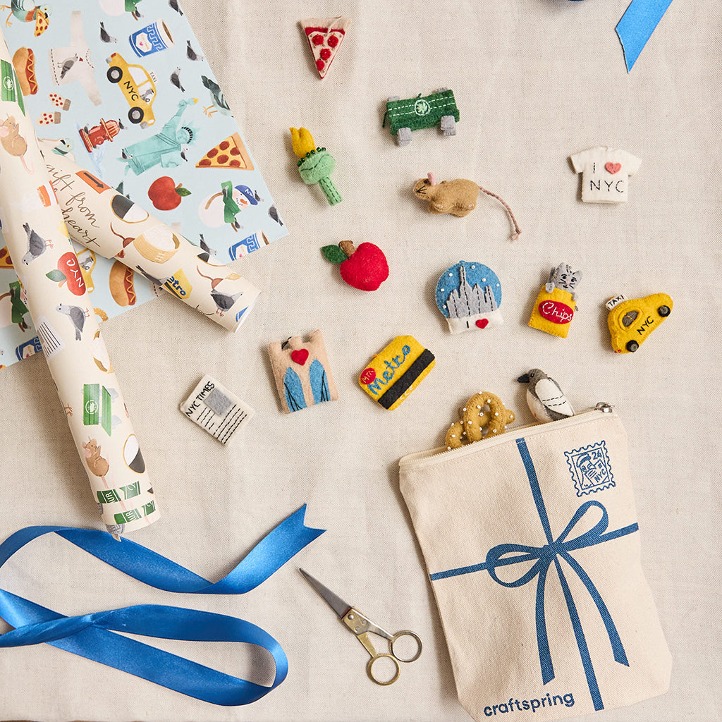 NYC Mini Ornaments - Set of 24