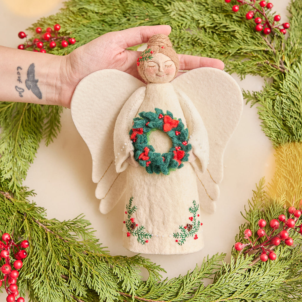 Yuletide Angel Tree Topper