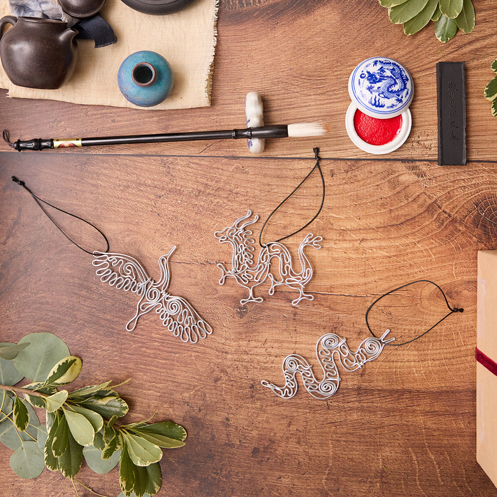 Snake Metal Ornament & Card