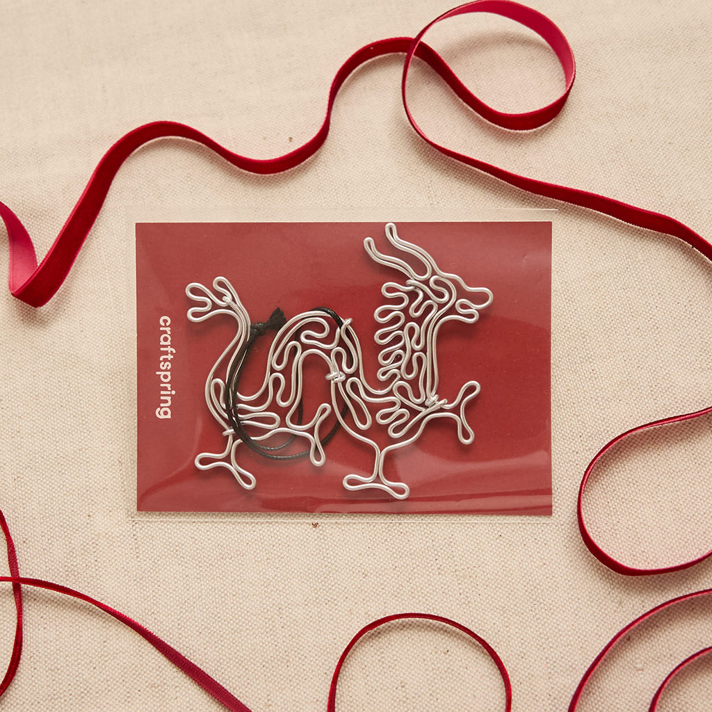 Dragon Metal Ornament & Card - Thumbnail 2