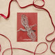 Crane Metal Ornament & Card