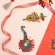 Serpent Beaded Ornament