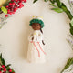 Santa Lucia Ornament - Deep Brown