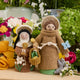 Spring Saint Francis with Chicks & Bunny Ornament