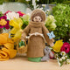 Spring Saint Francis with Chicks & Bunny Ornament