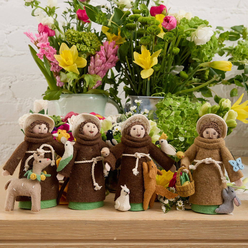 Bundle: Saint Francis Ornaments - Set of 4