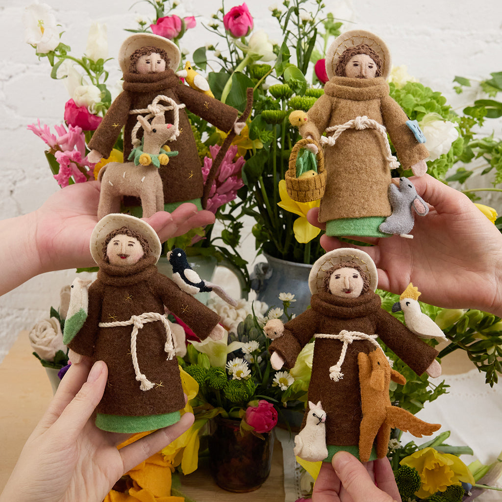 Bundle: Saint Francis Ornaments - Set of 4