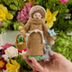 Spring Saint Francis with Chicks & Bunny Ornament