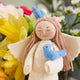 Spring Angel with Birds Ornament