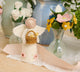 Celebrate faith and new life with our handcrafted Spring Angel with chicks, part of the Saints & Angels ornament collection.