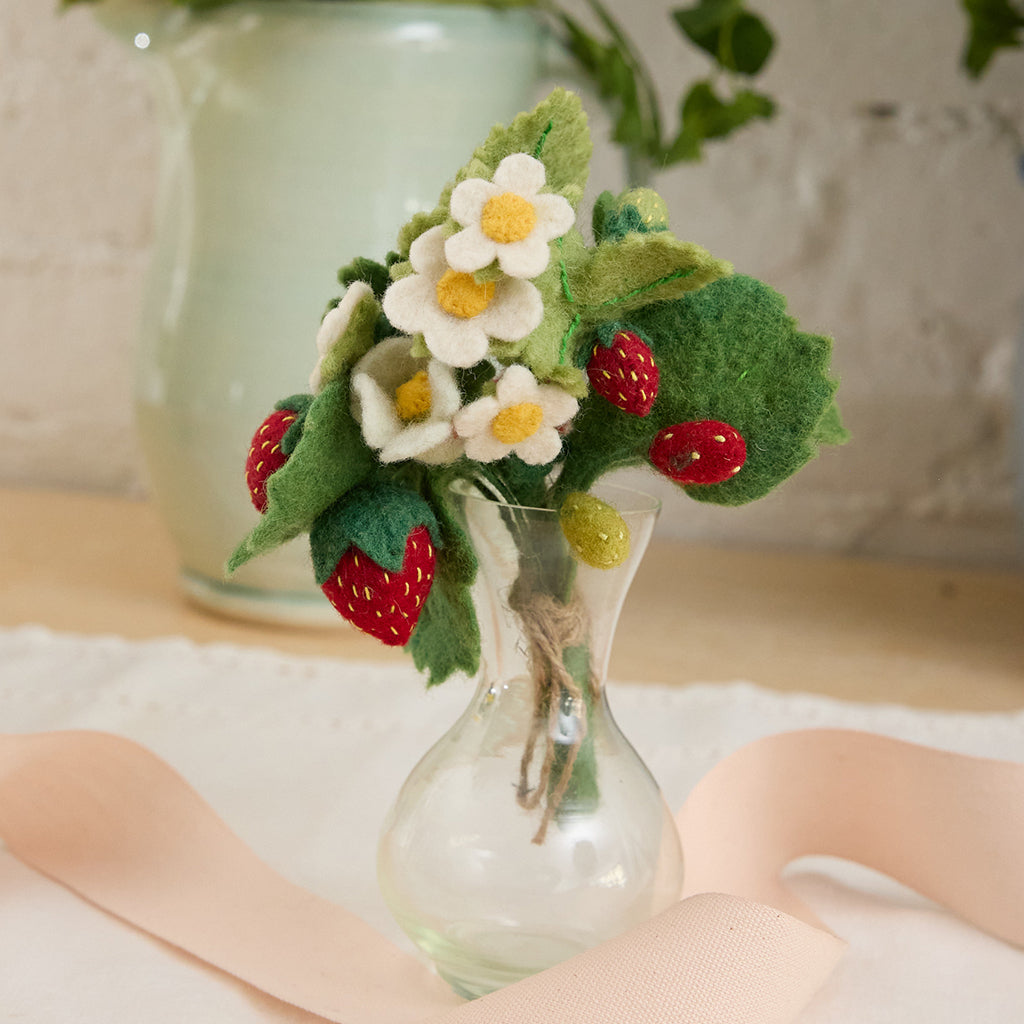 Collector's Edition Strawberry Bouquet with Vase