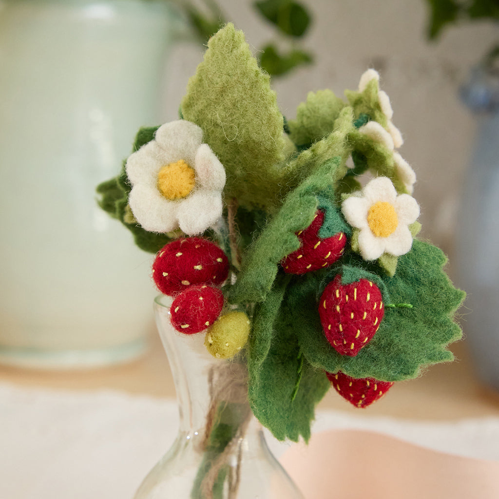 Collector's Edition Strawberry Bouquet with Vase