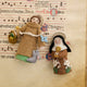 Spring Saint Francis with Chicks & Bunny Ornament