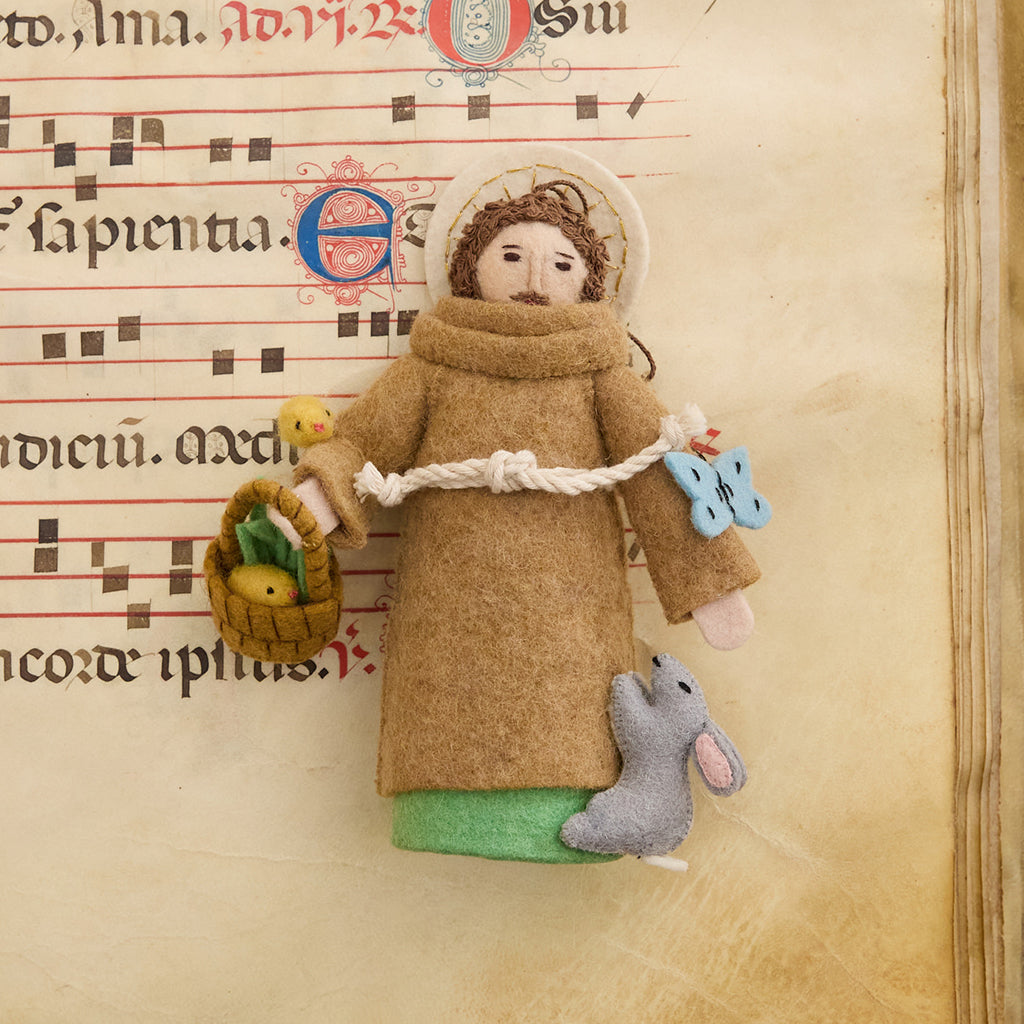 Bundle: Saint Francis Ornaments - Set of 4