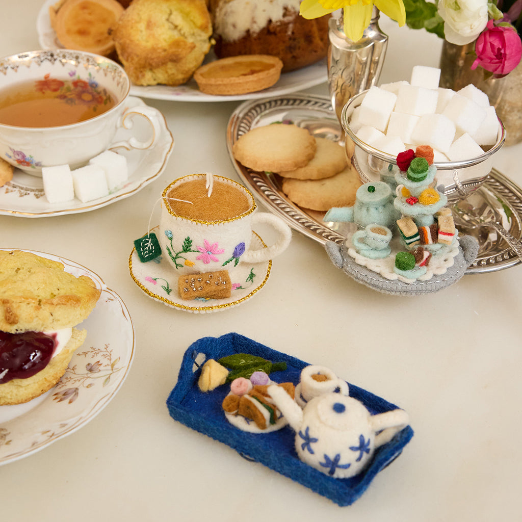 Bundle: Afternoon Tea Ornaments - Set of 3
