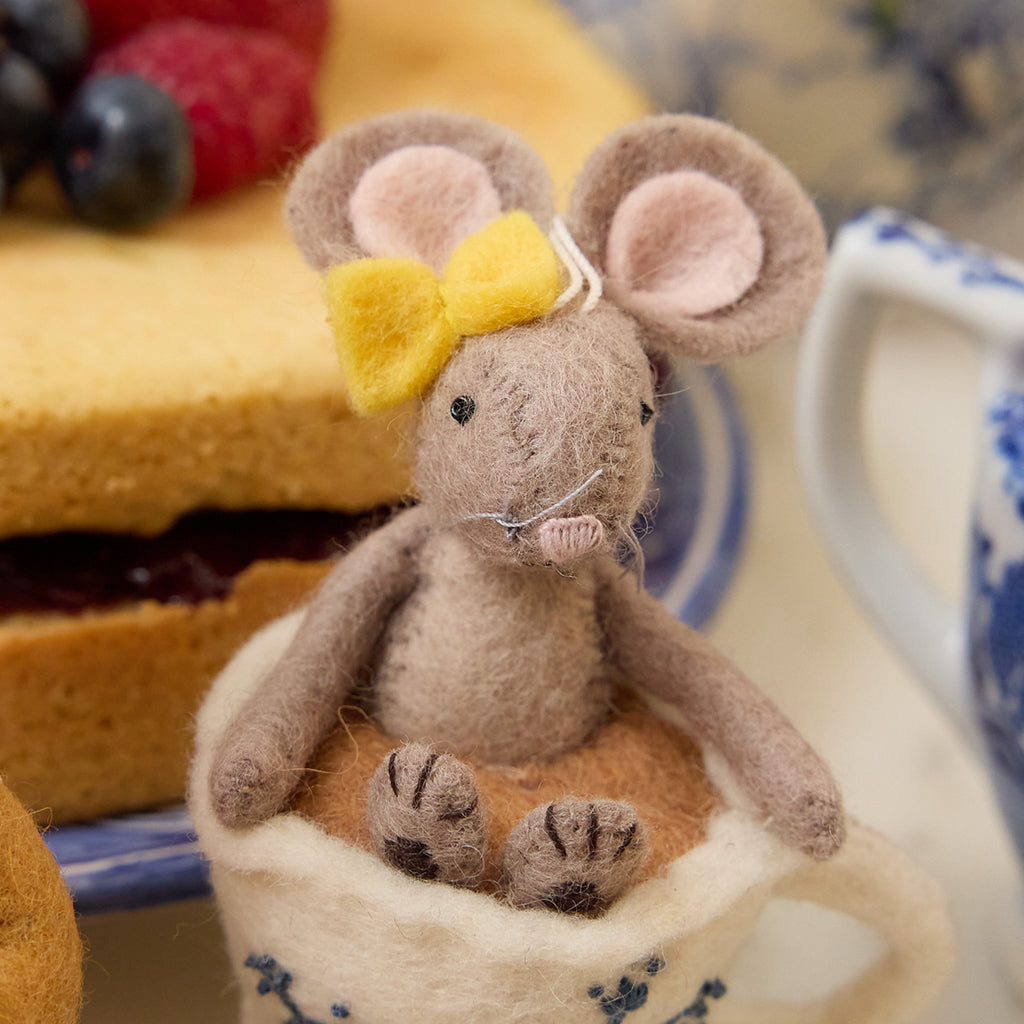 Bundle: Children's Tea Party Ornaments - Set of 3
