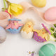 Pink Hatchling in Blue Shell Ornament