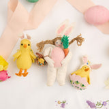 Bundle: Bunny Ears Easter Ornaments - Set of 3