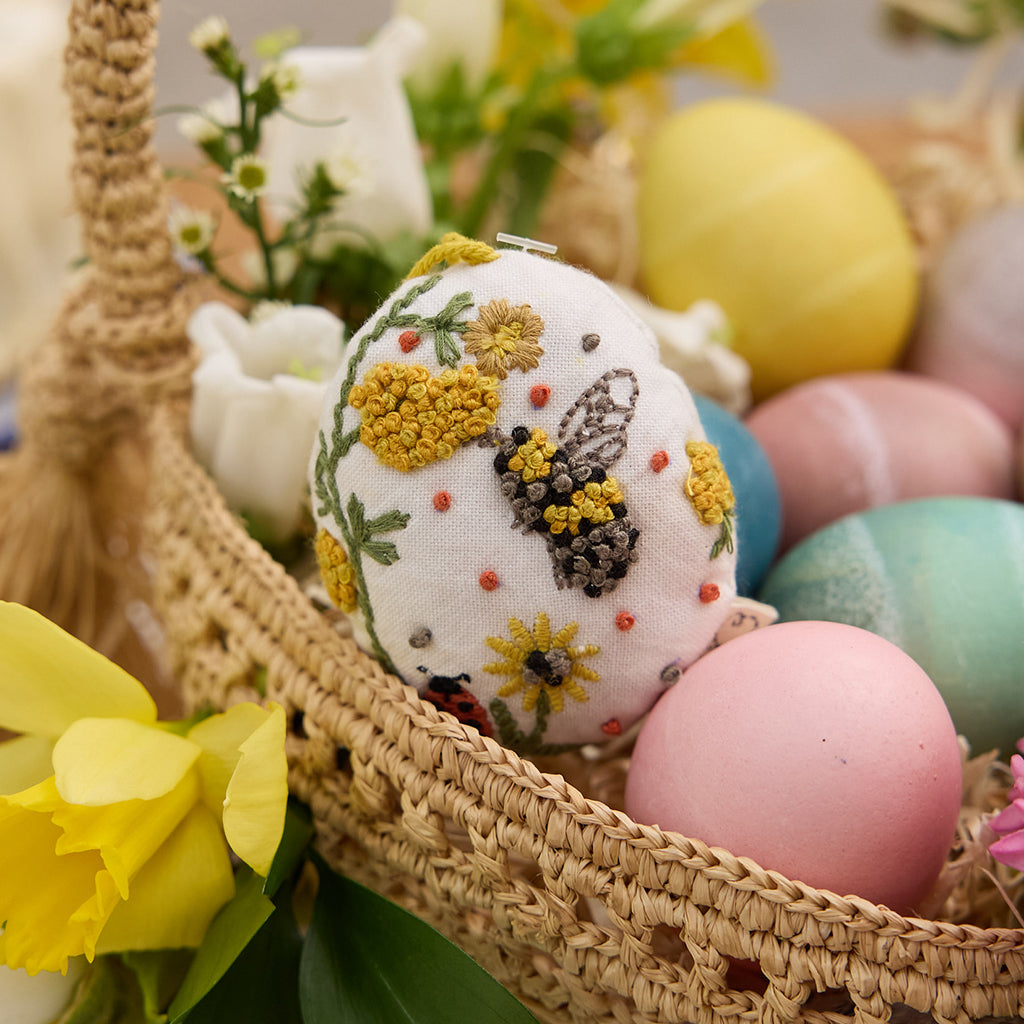 Bee Easter Egg Ornament
