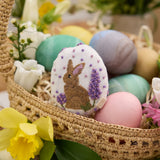 Bunny Easter Egg Ornament