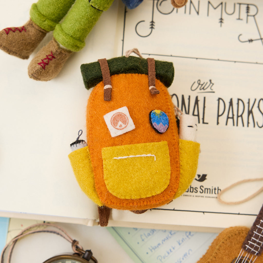 Camping To Connect - Backpack Ornament