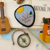 Compass Ornament - Brass
