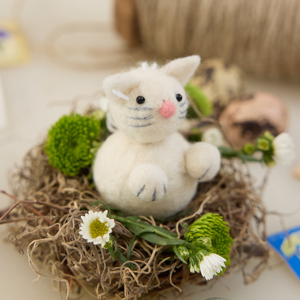 Little Cat with Paws Ornament
