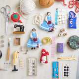 Knitting Snowman Ornament