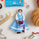 Woman Knitting with Cat Ornament - Brown