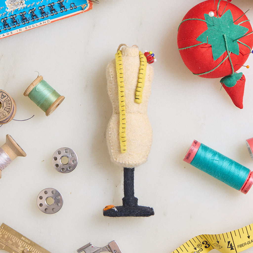 Dress Form Ornament