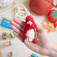 Knitting Snowman Ornament