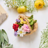 Garden Flower Basket Ornament