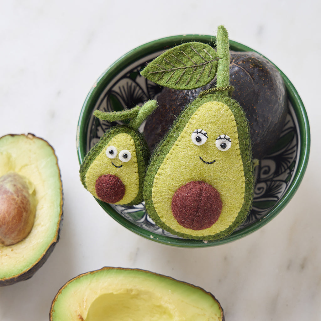 You & Me Avocados Ornament