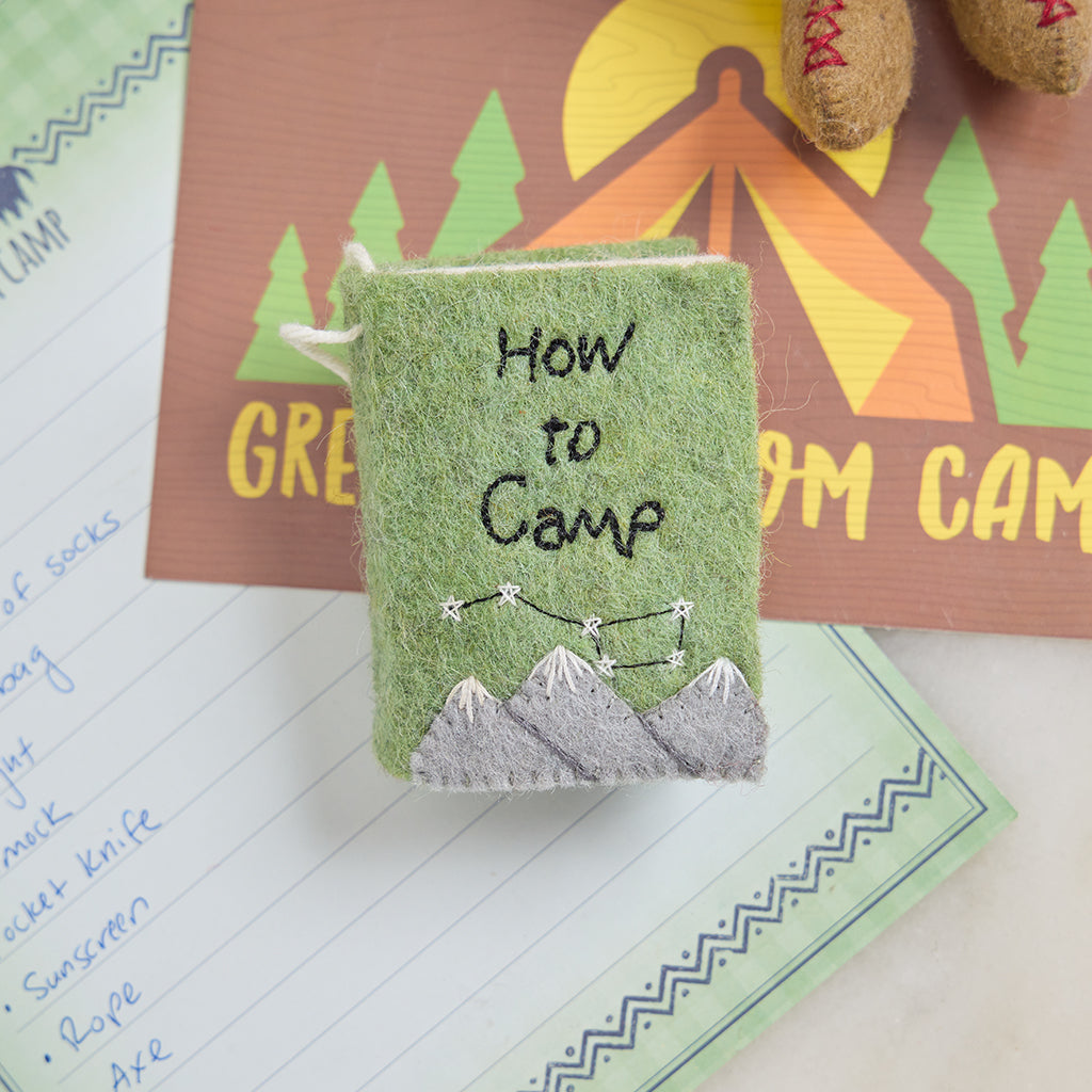 How To Camp Book Ornament