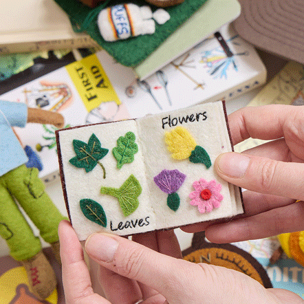 Nature Guide Book Ornament
