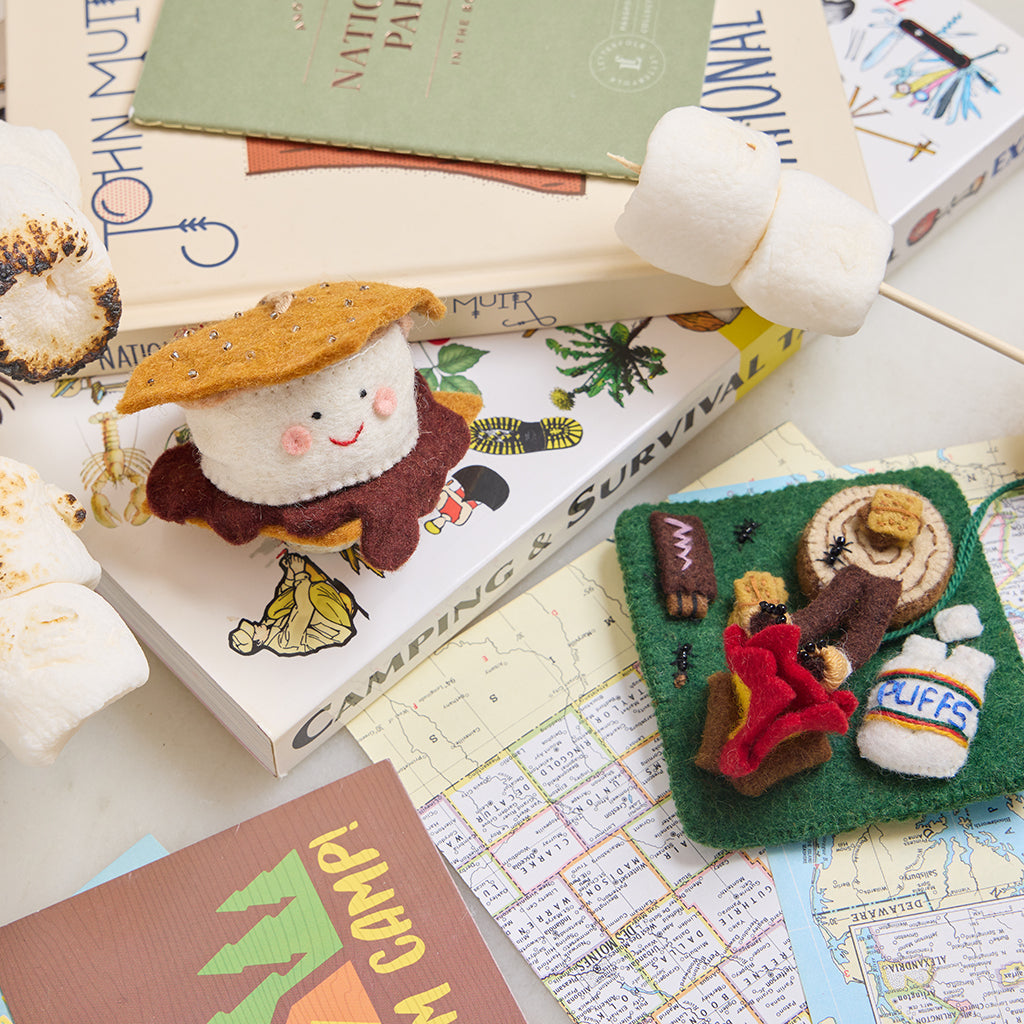 Making S'mores Ornament