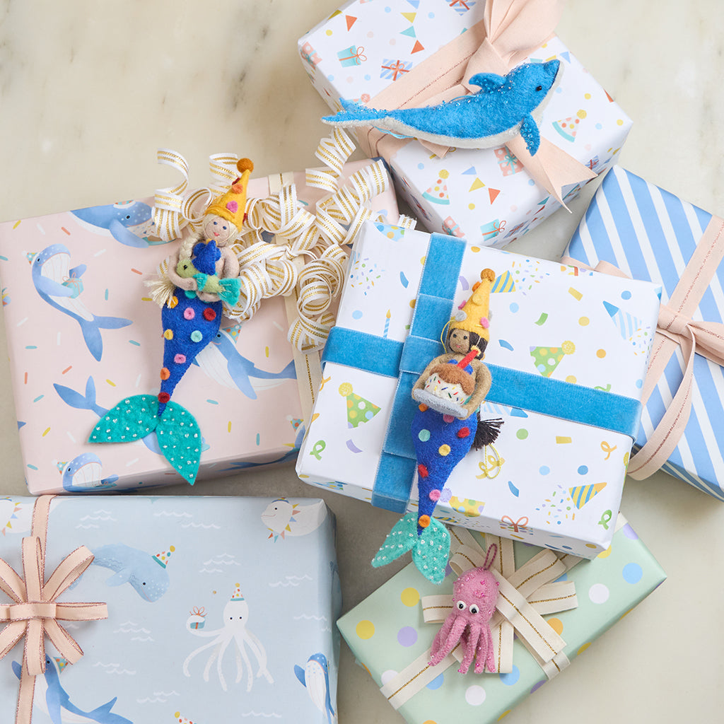 Baby Octopus Ornament