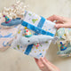 Birthday Party Whale Wrapping Paper Sheets - Set of 3