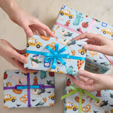 NYC Pigeons Wrapping Paper Sheets Set of 4