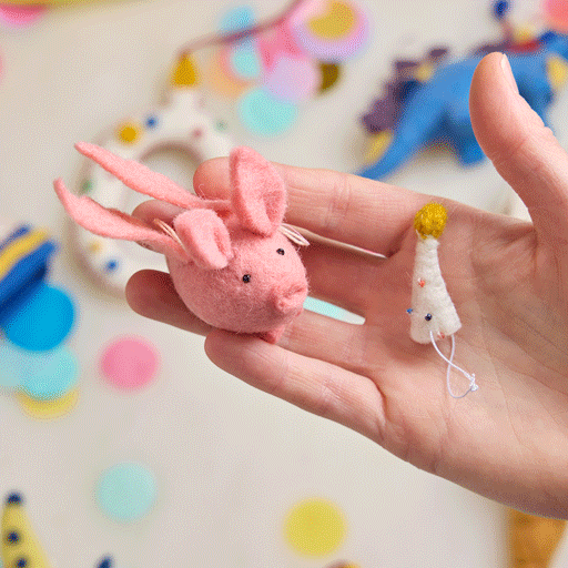 Mini Birthday Hat - ornament add-on