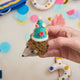 Birthday Party Hedgehog Ornament