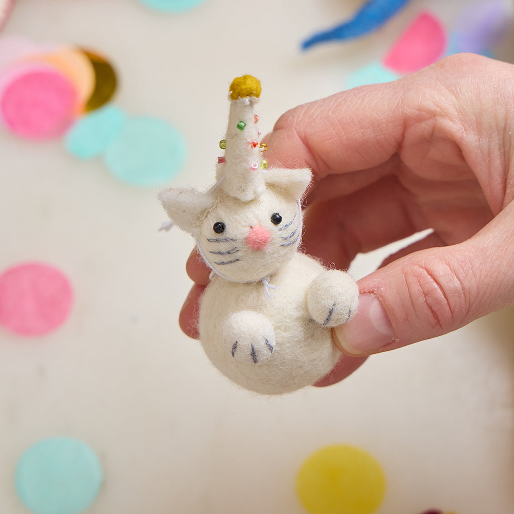 Mini Birthday Hat - ornament add-on