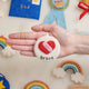 Brave With Love Badge