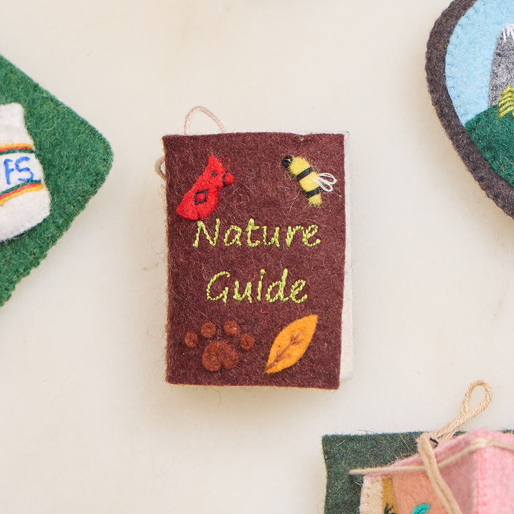 Nature Guide Book Ornament