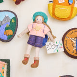 On the Trail Backpacker Ornament - Light