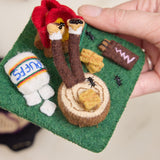 Making S'mores Ornament