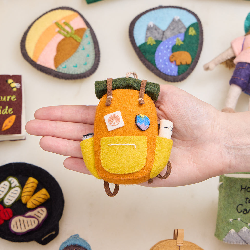 Camping To Connect - Backpack Ornament