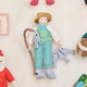 Lady Fly Fisher Ornament