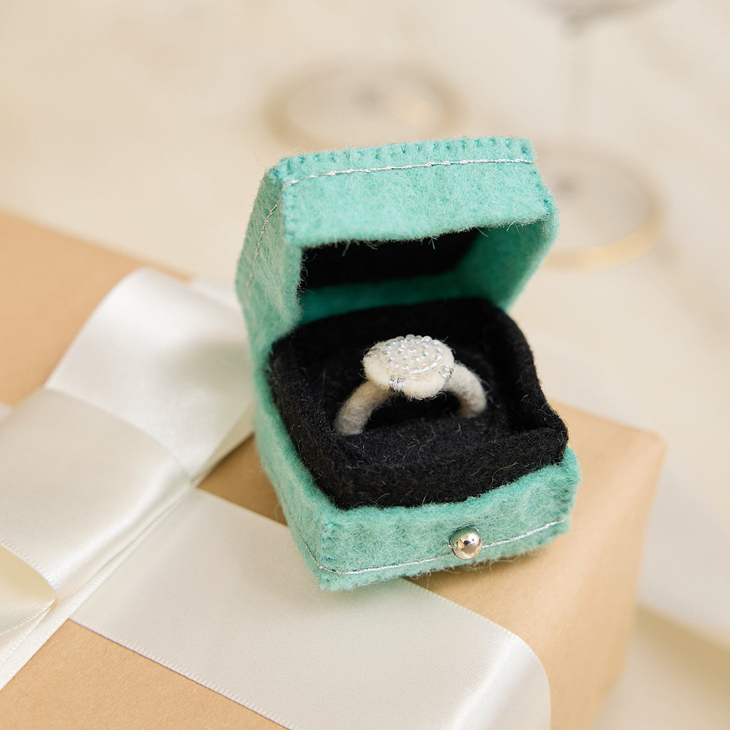 Wedding Ring Box Ornament